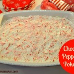 Chocolate Peppermint Poke Cake