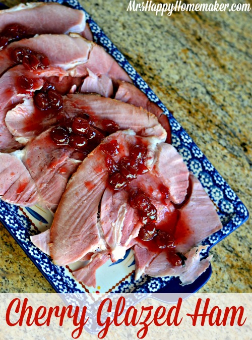 cherry glazed ham