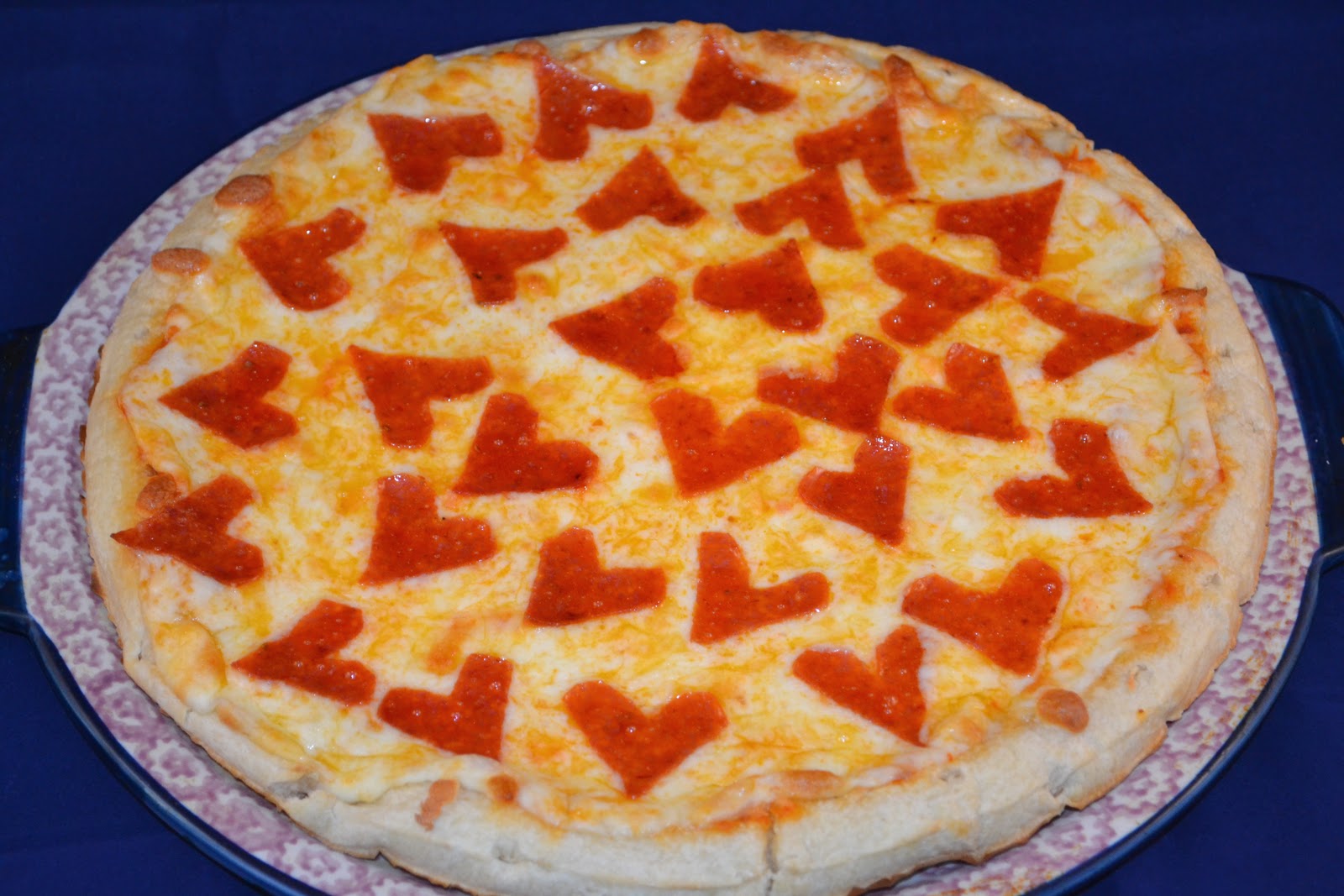 Heart Shaped Pepperoni Pizza - Mrs Happy Homemaker