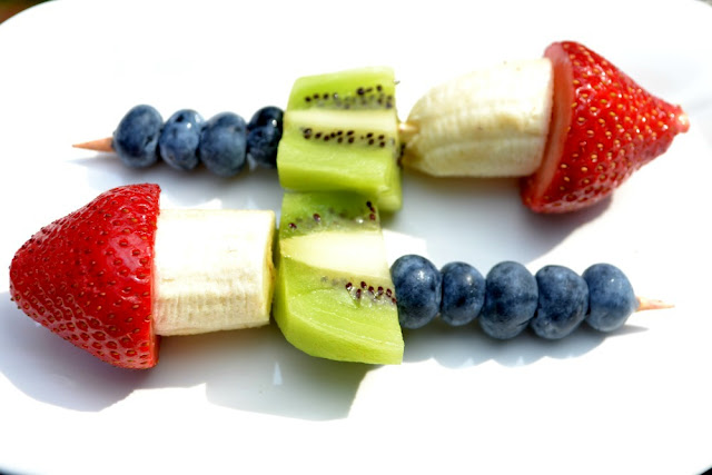 Bananaberry-Kiwi Kabobs