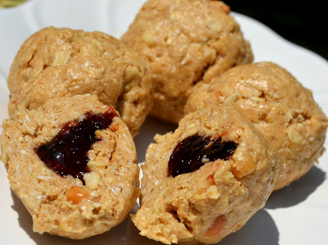 Peanut Butter & Jelly Balls