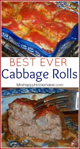 BEST EVER Cabbage Rolls