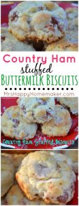 Country Ham Stuffed Buttermilk Biscuits