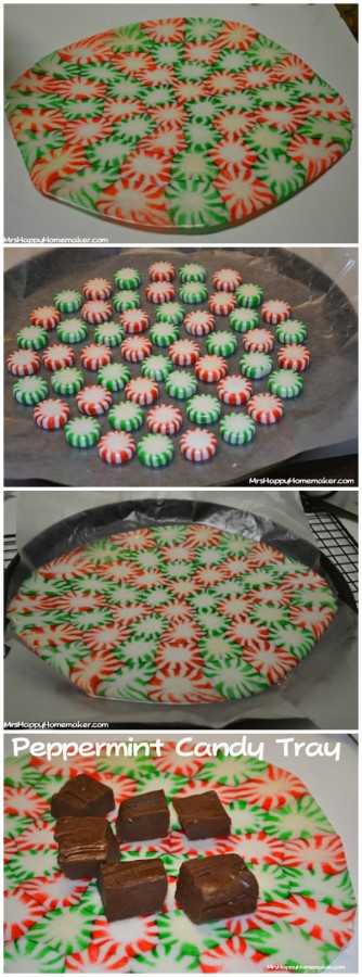 Peppermint Candy Tray