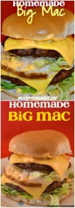 Homemade McDonald's Big Mac