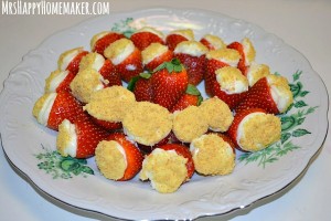 Strawberry Cheesecake Bites