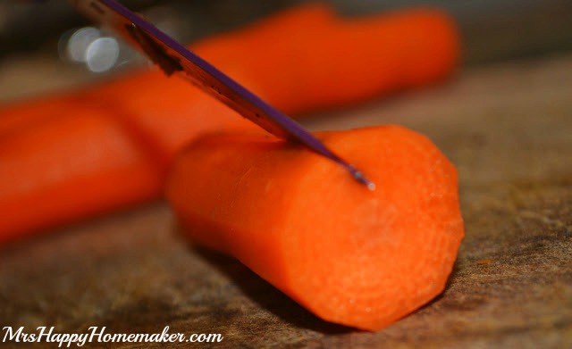 Heart Shaped Carrots