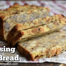 Dressing Loaf Bread - all the flavors of your favorite stuffing but baked into a bread.