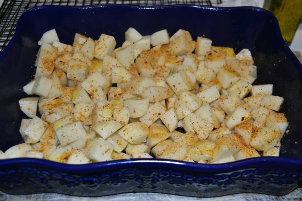 Roasted Garlic Asiago Chicken & Potatoes