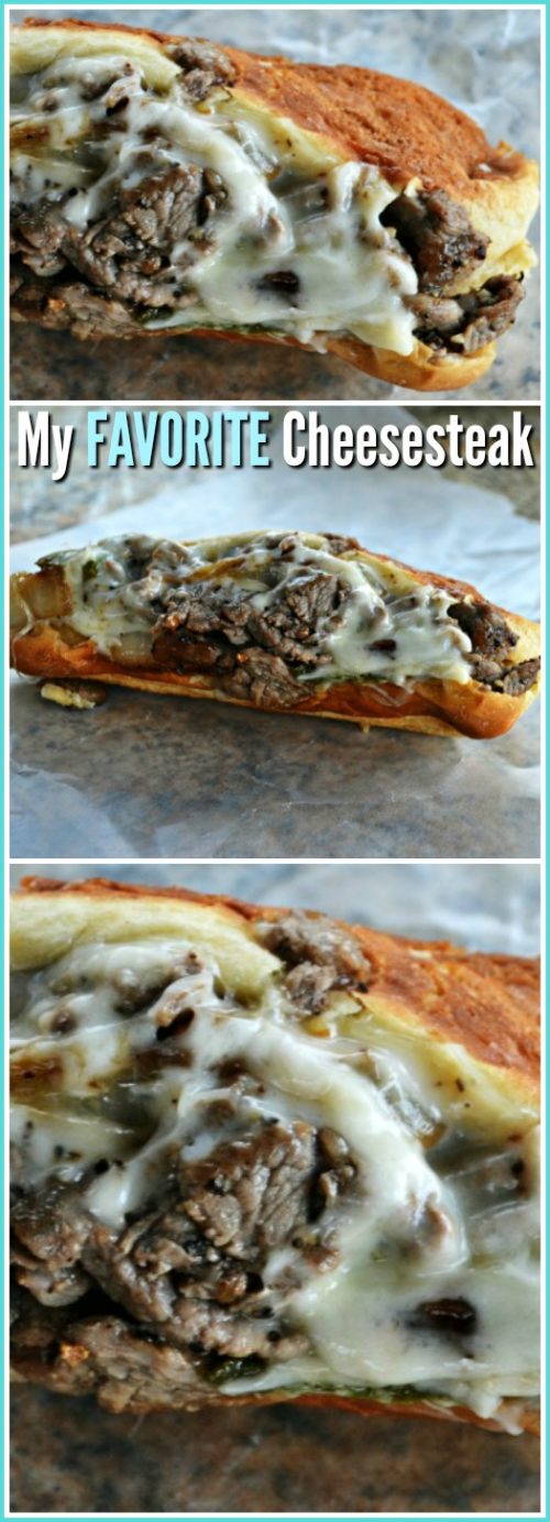 My Favorite Cheesesteak - Philly Cheesesteak Sandwich