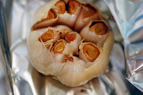 Roasted Garlic Asiago Chicken & Potatoes