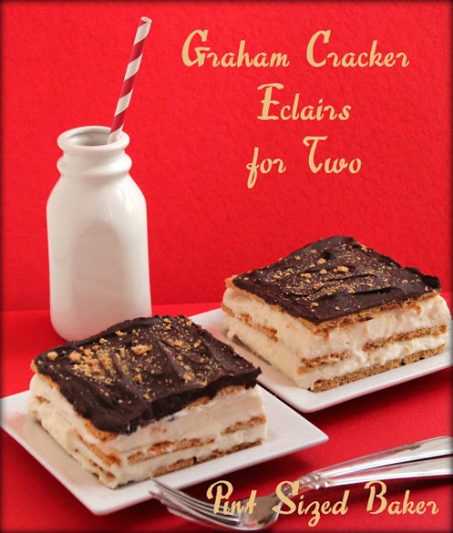 Graham Cracker Eclairs