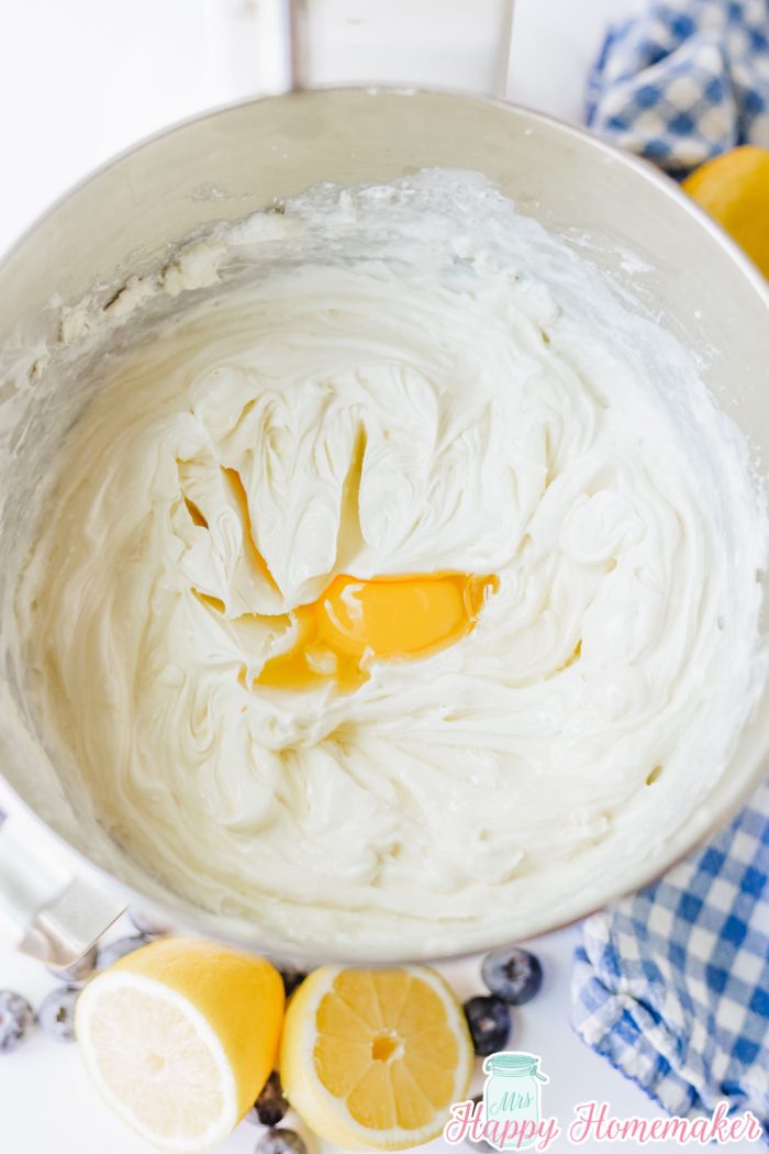 Lemon Cheesecake batter
