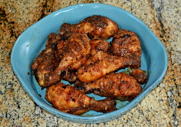 Sweet & Spicy Roasted Chicken Legs