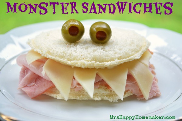 Easy Monster Sandwiches