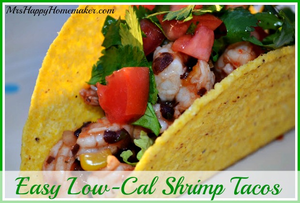 Easy Low-Cal Shrimp Tacos