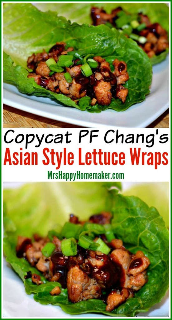 PF Chang's Asian Style Lettuce Wraps
