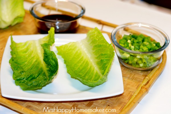 Asian Style Lettuce Wraps