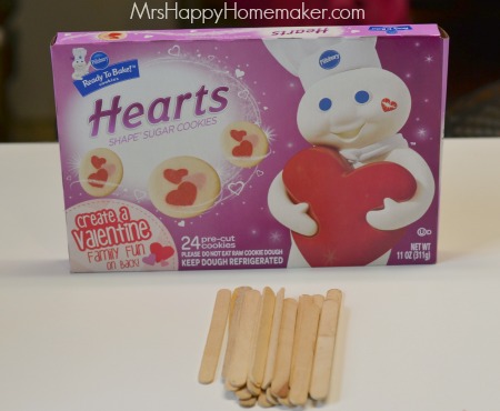 Valentine's Cookie Pops