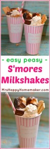 Easy Peasy S'mores Milkshake