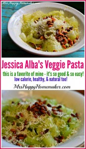 Jessica Alba's Veggie Pasta