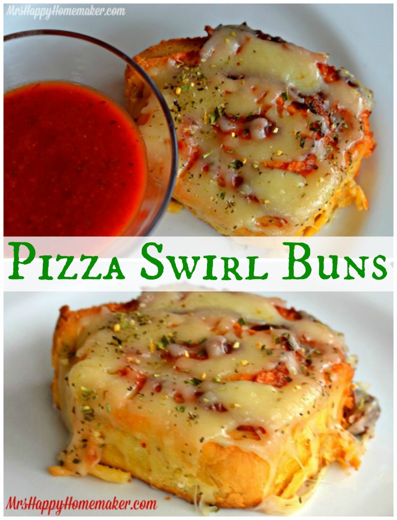 Pizza Swirl Buns