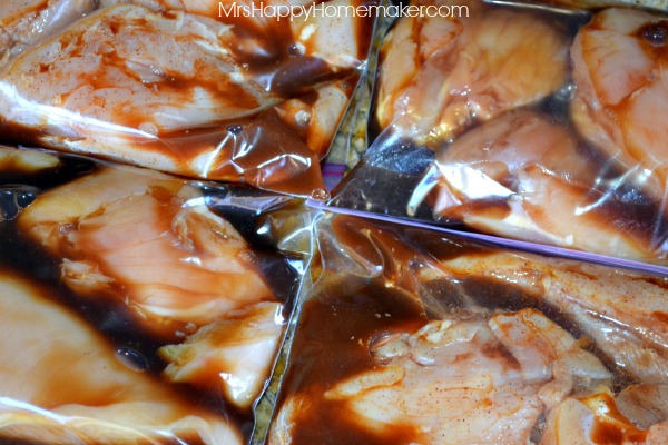 Easy Marinated Chicken Packets for the Freezer