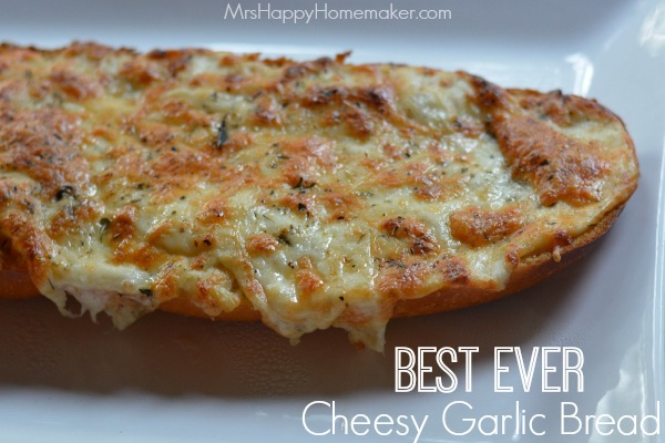 best ever cheesy garlic bread