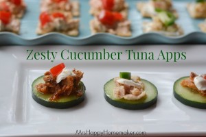 Zesty Cucumber Tuna Apps