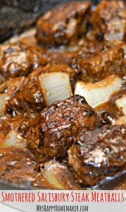 Smothered Salisbury Steak Meatballs