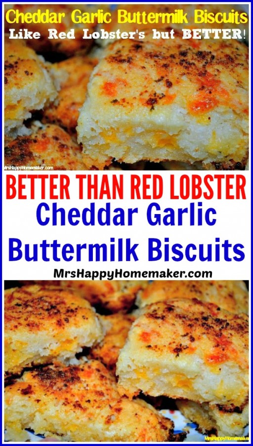 Cheddar Garlic Red Lobster Biscuits