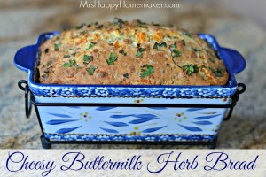 Cheesy Buttermilk Herb Bread