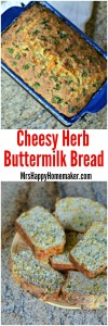 Cheesy Buttermilk Herb Bread
