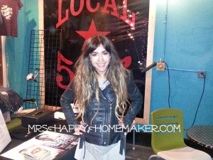 Kate Voegele shares a recipe on Mrs Happy Homemaker