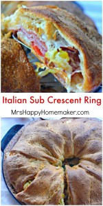 Italian Sub Crescent Ring