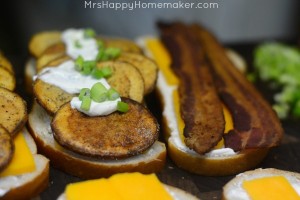 Loaded Baked Potato Grilled Cheese Sandwich