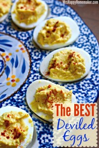 The BEST Deviled Eggs