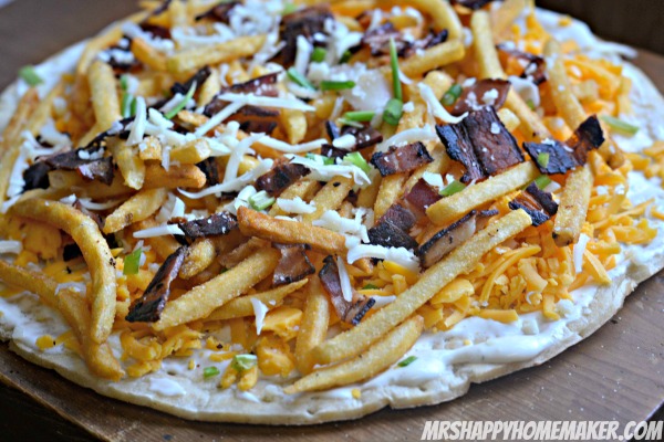 French Fry Pizza
