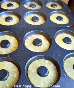 Pineapple Upside Down Cake Donuts