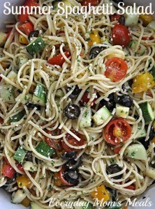 Summer Spaghetti salad