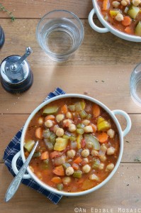 Chickpea Garden Vegetable Soup