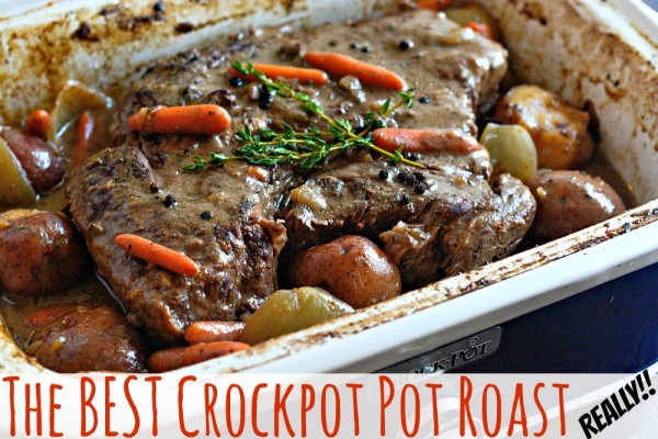 The BEST Crockpot Pot Roast - 5