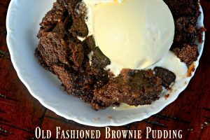 My Grandma's Old Fashioned Brownie Pudding recipe