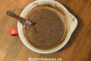 My Grandma's Old Fashioned Brownie Pudding recipe is a chocolate lover's dream. Warm, rich, fudgy chocolate with a thin 'brownie edge' crust. Only 6 simple ingredients too! INCREDIBLE! | MrsHappyHomemaker.com @mrshappyhomemaker