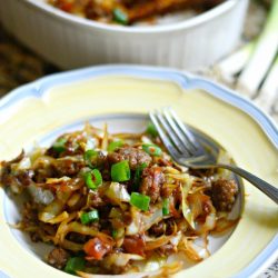 Egg Roll Skillet - low carb, healthy, and delicious!