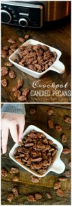 Crockpot Candy Pecans - so easy & so good!