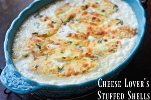 Cheese Lover's Stuffed Shells