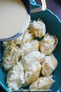Cheese Lover's Stuffed Shells unbaked