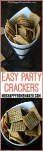 Easy Trisket Party Crackers