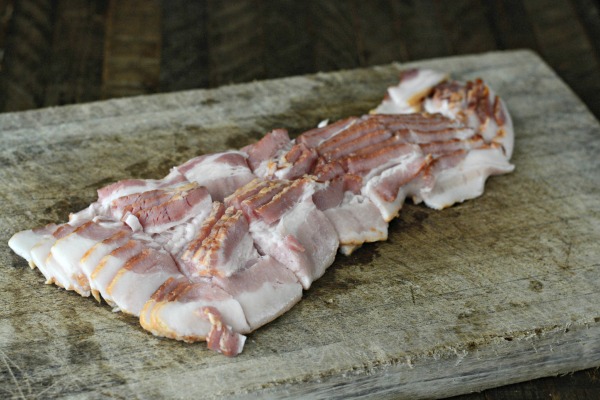 sliced bacon 
